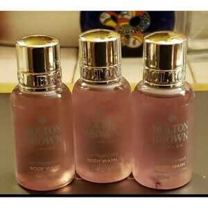 Molton Brown body wash (3) @ 1oz NEW  NE